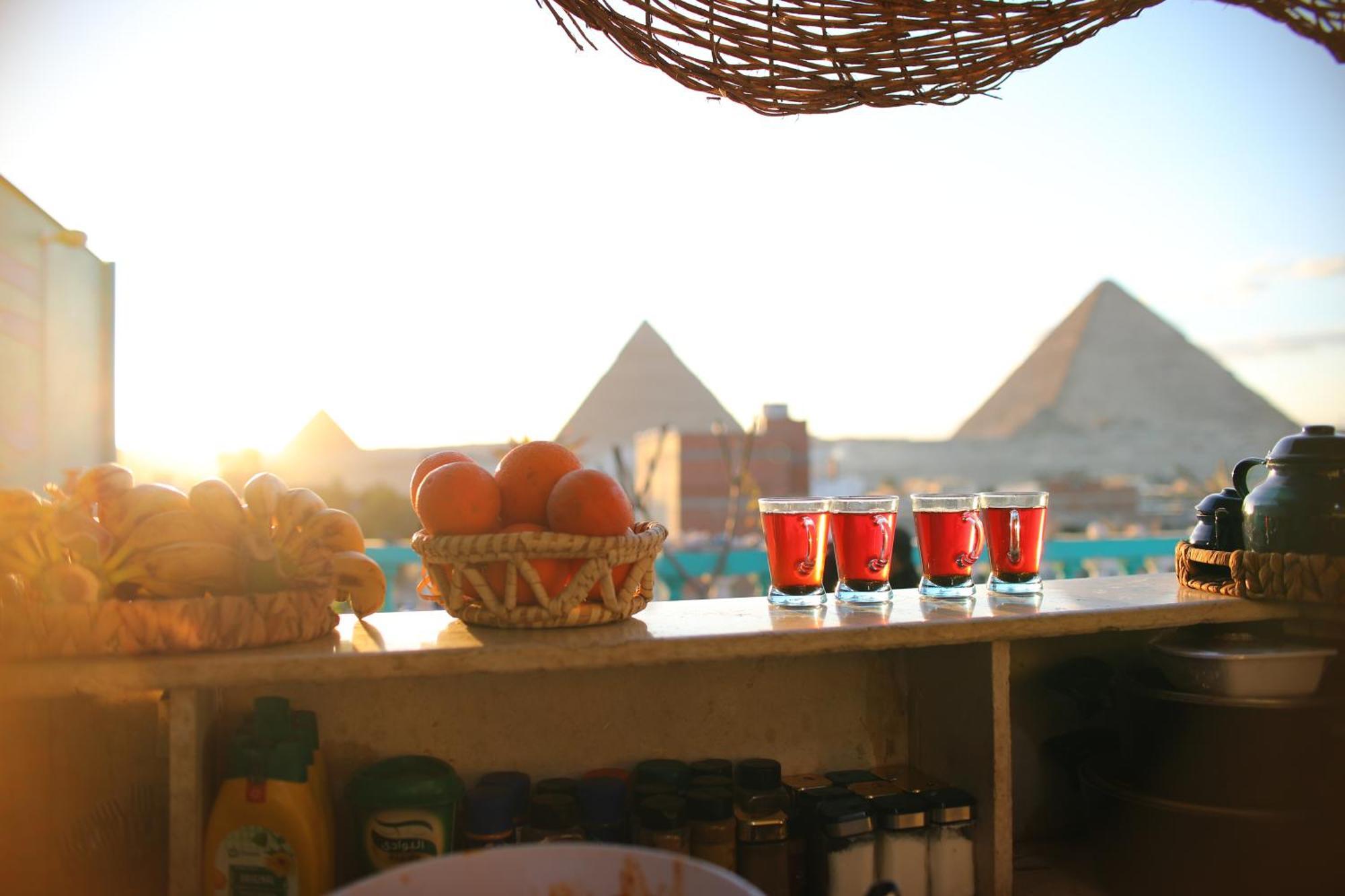 Pyramids Temple Guest House Kafrat al Jabal ภายนอก รูปภาพ
