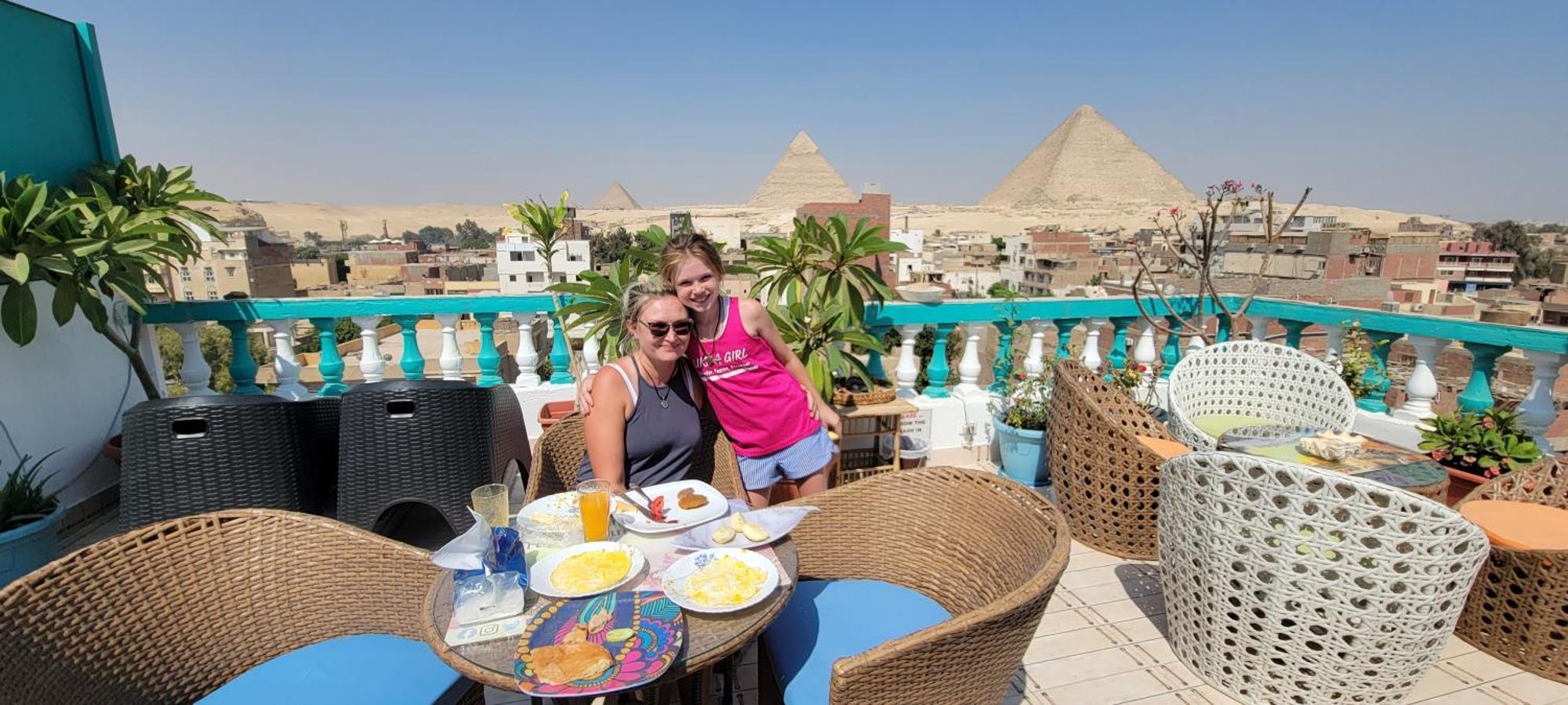 Pyramids Temple Guest House Kafrat al Jabal ภายนอก รูปภาพ