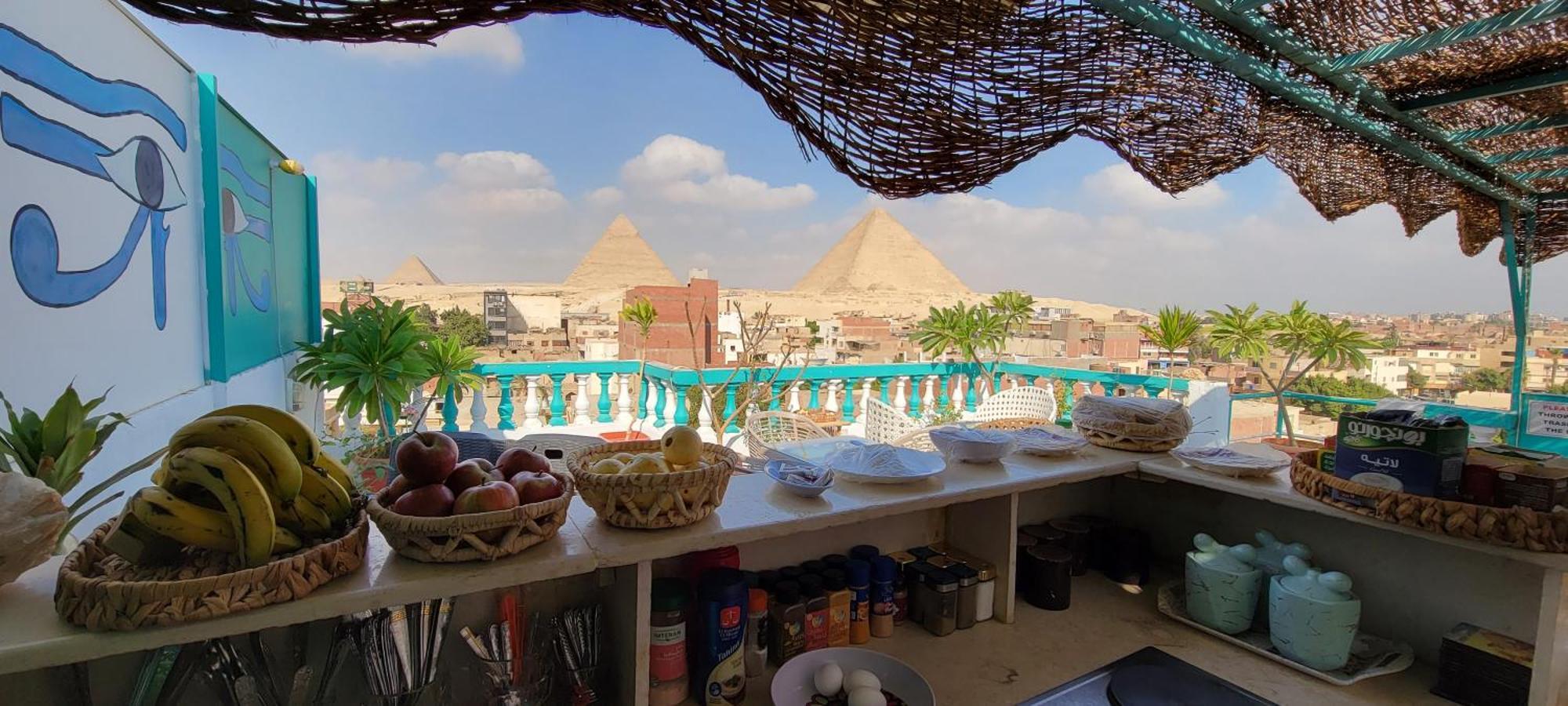 Pyramids Temple Guest House Kafrat al Jabal ภายนอก รูปภาพ